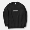 Crewneck Sweat BLACK / FRAGMENT FRAGRANCE logo
